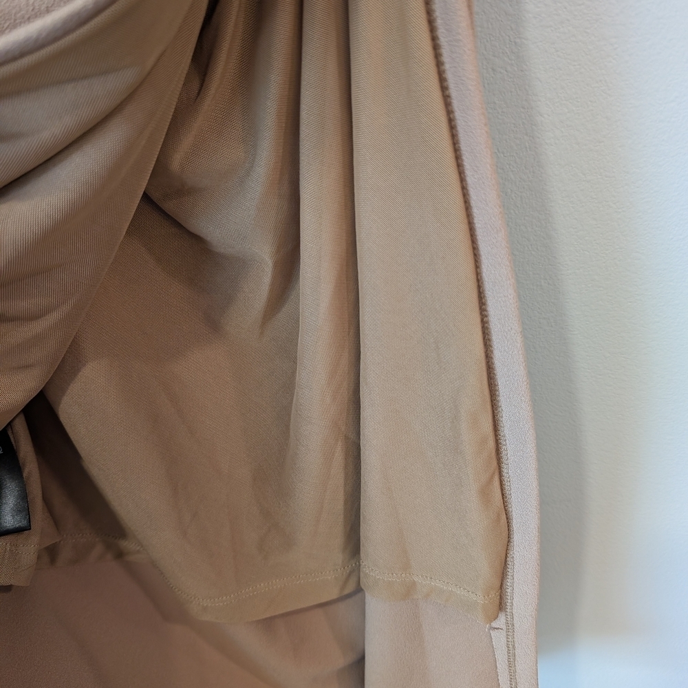 Anthropologie Tan Sleeveless Dress Sz Xs - Picture 5 of 13